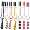 Stainless Steel Metal Nipple Clamps U-Shaped Gourd Pendant Breast-Nipple Clip Nipple-Correcting Device From Shenzhen