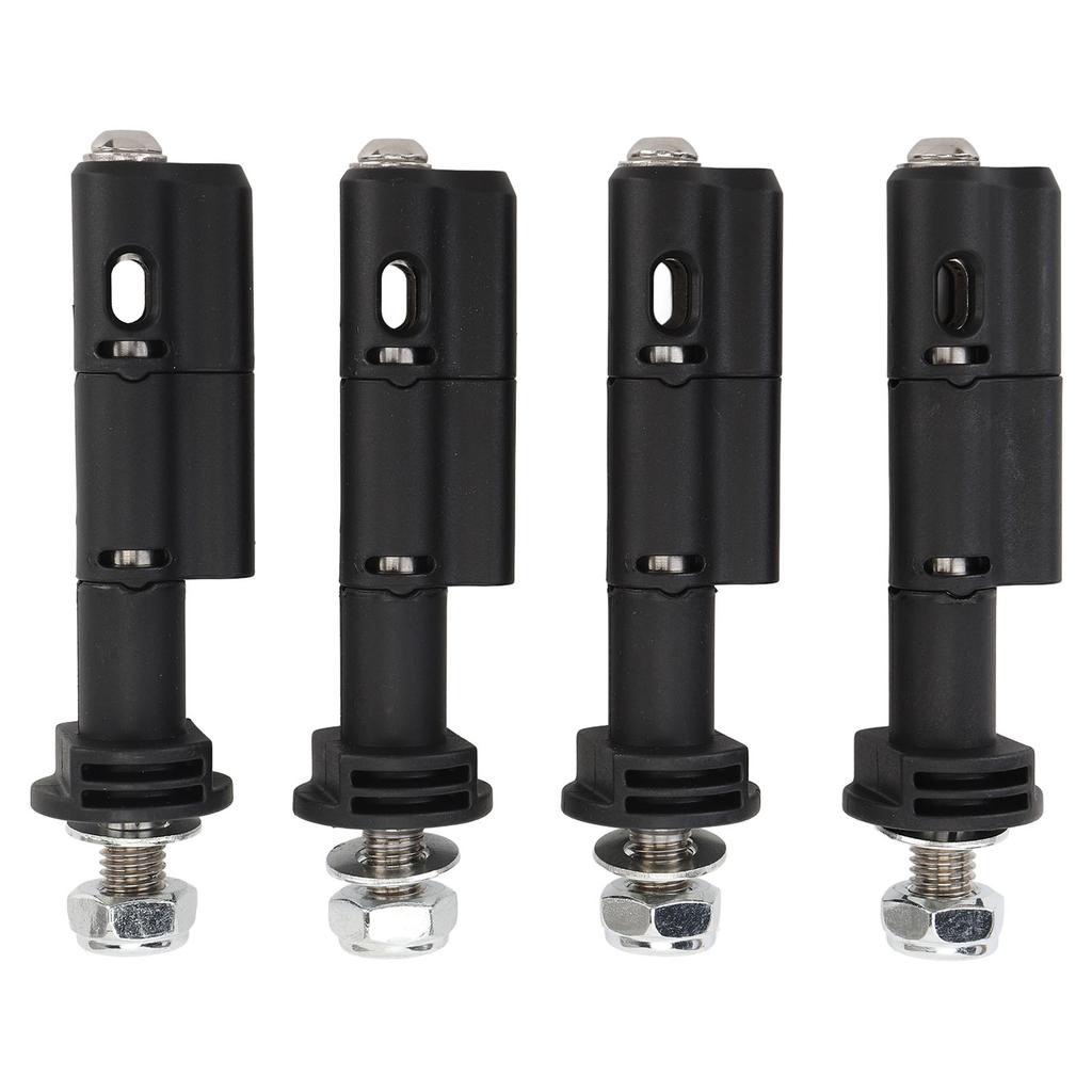 4PCS 17mm Mounting Pins Theftproof Safety Mount Pins Set Replacement for MaxTrax MKII LITE and Mini Recovery Traction Boards