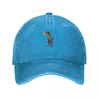 Cool Dachshund Dog Playing Golf Cartoon Baseball Cap Icon Unisexs Big Size Hat Tactical Cap Birthday Sun Hats For Women Unisexs