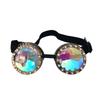 Kaleidoscope Goggles Steampunk Goggles Glasses Halloween Cosplay Party Costume Accessory Psychedelic Raves Goggles