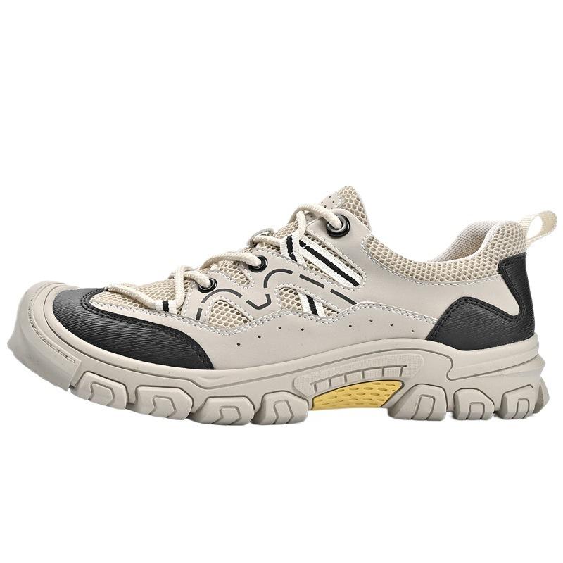 2025 Live Broadcast Popular Men's Shoes Flying Woven Sports Shoes Summer Mesh Shoes Cloth Shoes Men's Breathable and Lightweight Casual Shoes Men