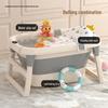 Baby Bathtub Foldable Soaking Tub for Kids