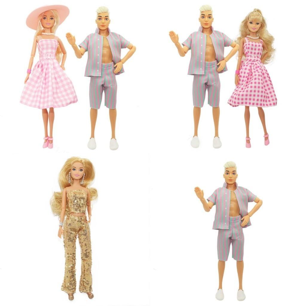Authentic Barbie Movie-inspired Royal Couple Dolls Set Eco-friendly 30cm Collectibles