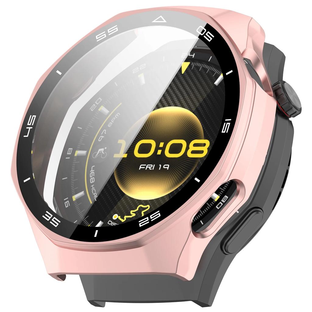 PC  Cover 2in1 Shell+tempered Glass Film Protective Case For Huawei Watch GT 6 Pro 46mm Full Screen Protector Case GT6 Pro 46MM
