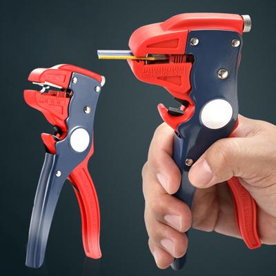 Self Adjusting Wire Stripper with Depth Stop Non-Slip Handle Ergonomic Design Easy To Use Portable Wire Stripper