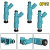 4 Stück Einspritzdüsen 23250-23020 Passend für Toyota Yaris Vitz 1.0L 1.3L 1999-2005