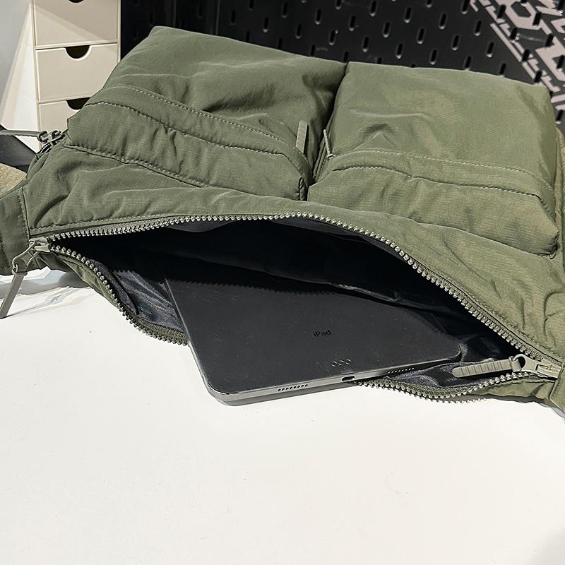 Axelväska Vattenavvisande Messenger Bag För Män Och Kvinnor Studenter Lätt Pendlar Crossbody-väska