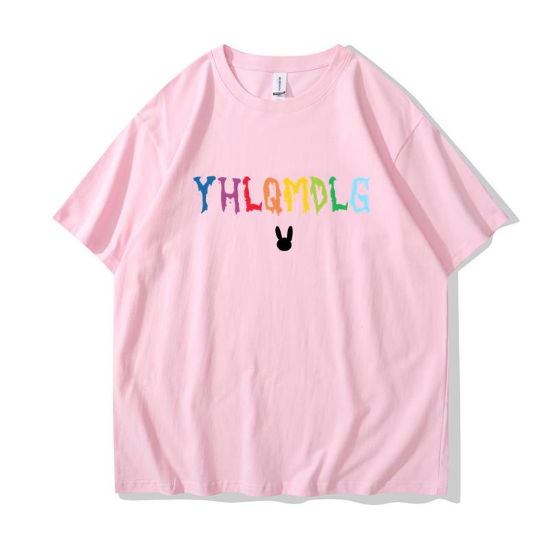 Rapper Bad Bunny Basis Classic Men Women T Shirt Cool Harajuku Tshirts Streetwear Summer 90s Female T-shirt Top Tee Clothes