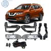 Left&Right Side For 2017 2018 2019 2020 Nissan Rogue Fog Lights w/Switch Kits