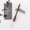 Professional Large Calligraphy Brush for Couplets - Doubi Mixed Hair, Ti Dou Grip, Large Kai Head