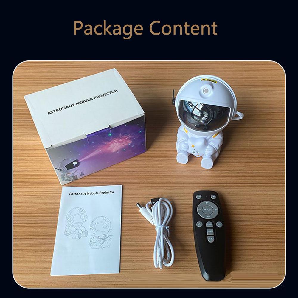 Astronaut Galaxy Projector with Timer and Remote, Star Projector Galaxy Light, Night Light for Kids, Gifts for Christmas, Birthday