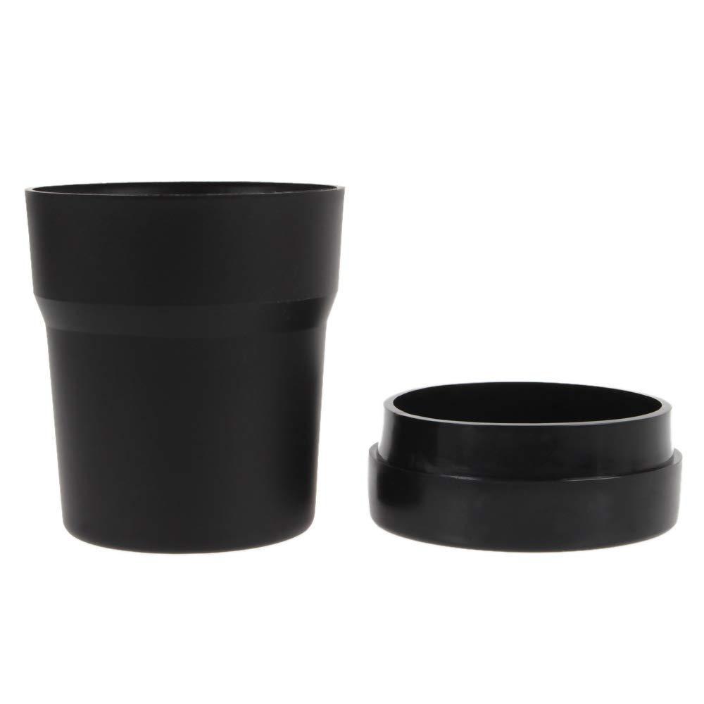Compact Multifunctional Car Trash Can with Lid & Ashtray