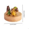 Holz Spieluhr Dekoration für Wohnzimmer Party Tischplatte Ausstellung