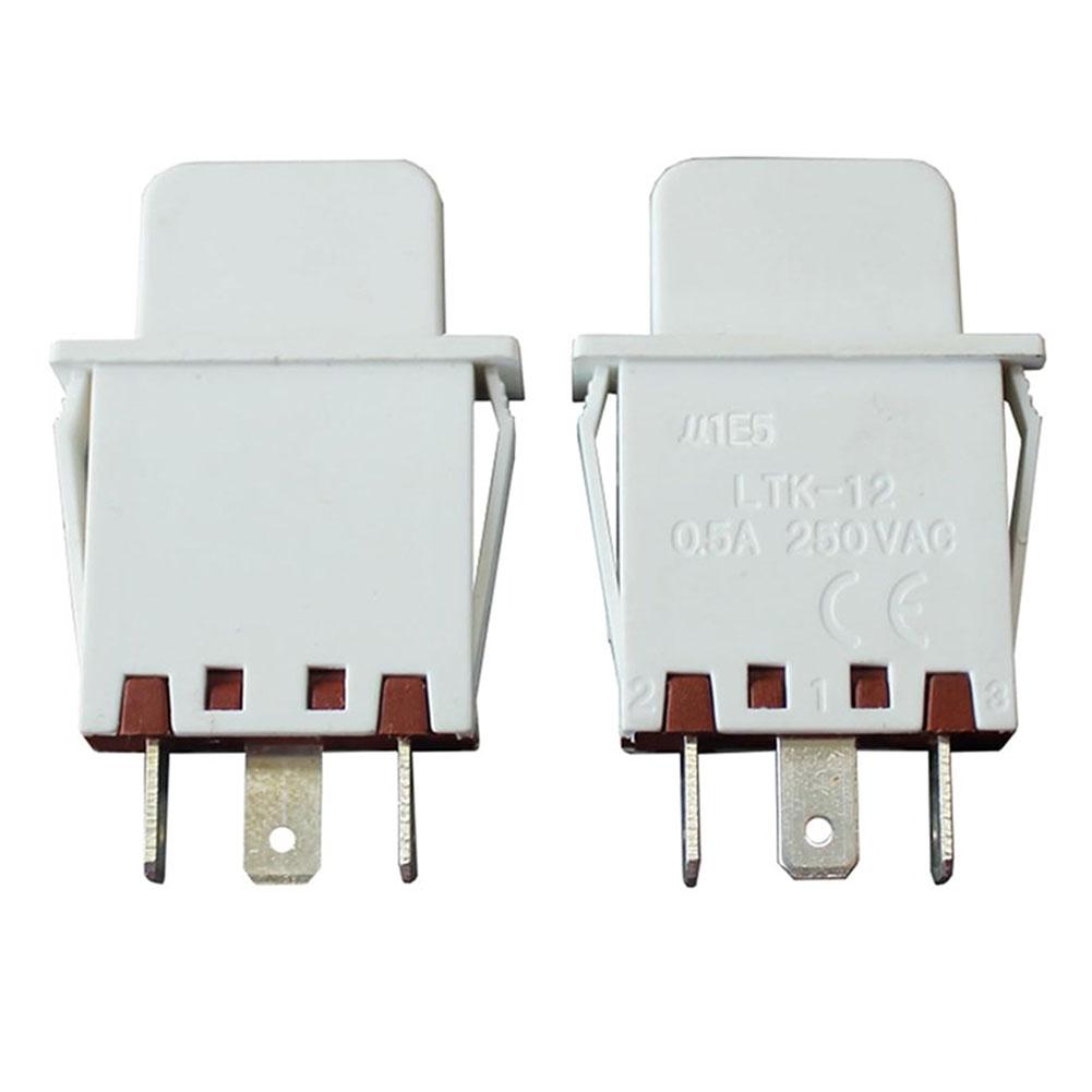 1PCS Button Switch Normally Open Normally Closed Switch Refrigerator 3pin Switch For Communication Equipment/automation Systems