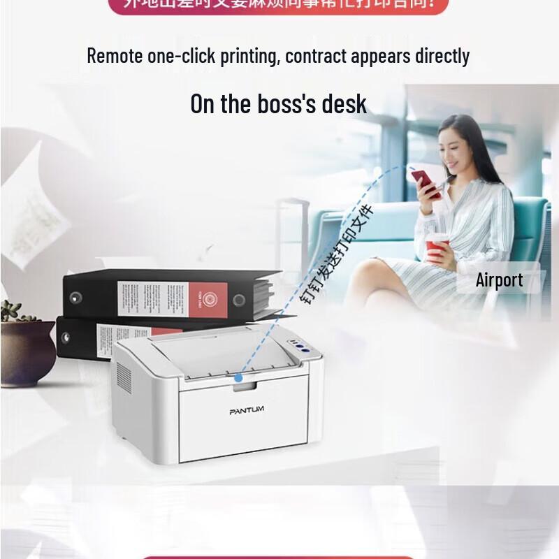 PANTUM P2518NW A4 Black and White Laser Printer CN plug (adapter included)