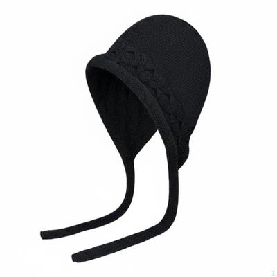 Women's Warm Knit Hat, Thick Acrylic, Foldable, Fall