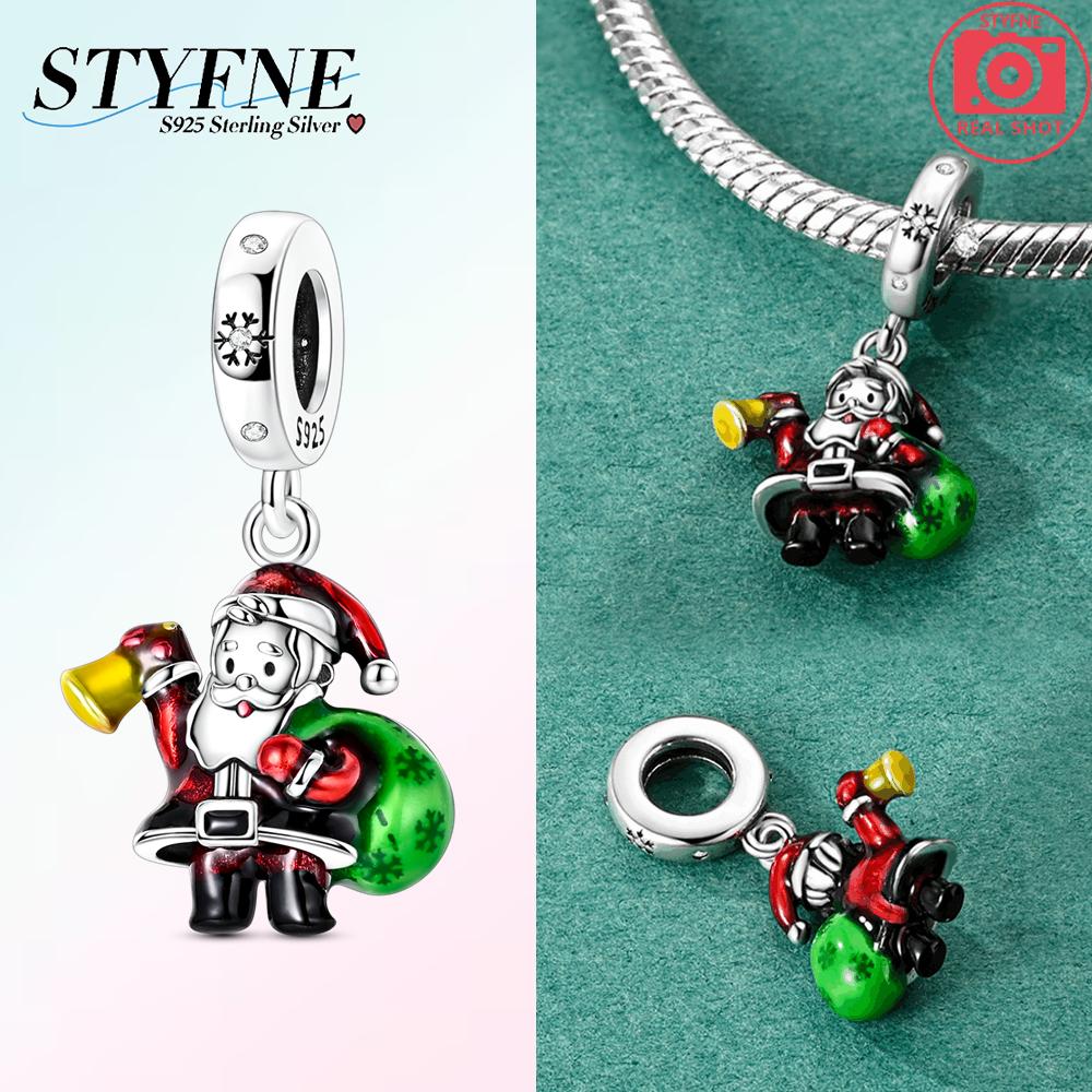 Charms Copper Christmas Tree Beads Bracelet For Charms Plataoriginales Brand Beads Diy Jewelry Making Gifts