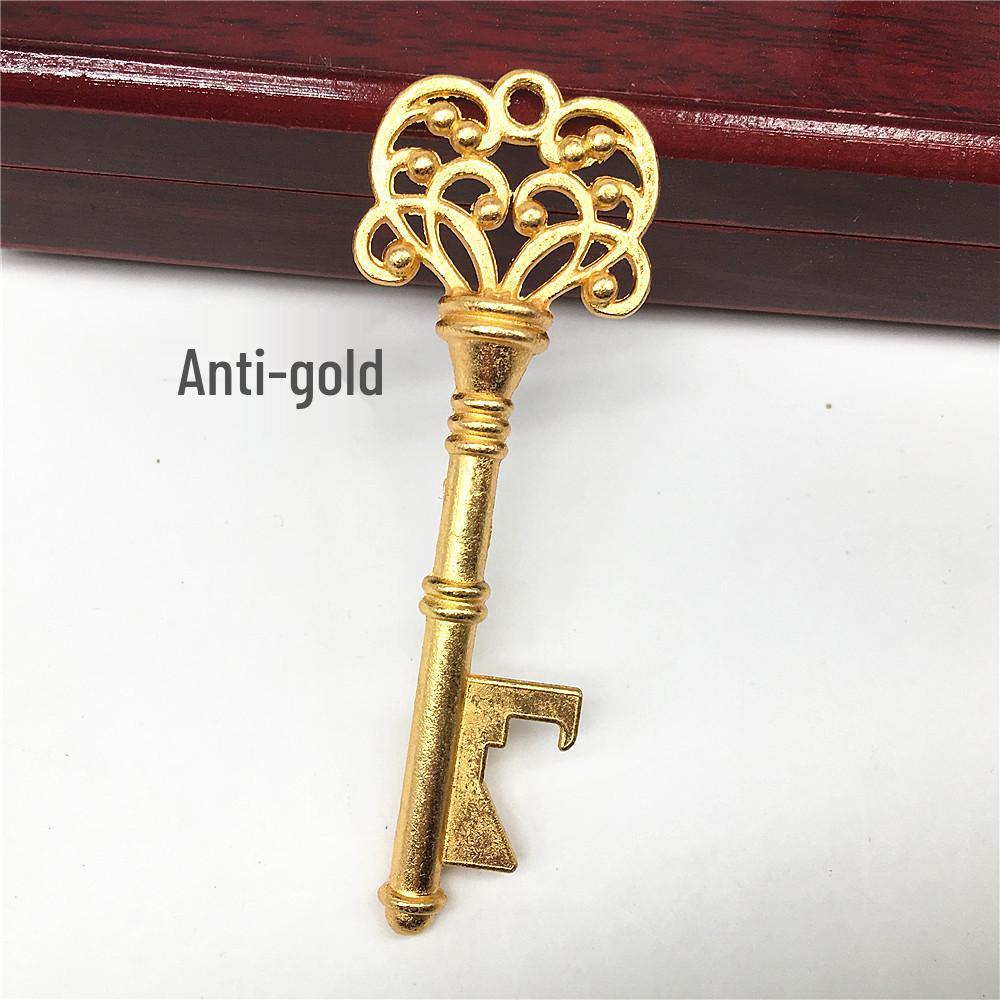 

Creative Sunflower Keychain Beer Bottle Opener - Retro Metal Wedding Gift