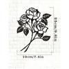Romantic Rose Metal Wall Decor - Elegant Iron Art Craft for Valentine's Day Gift Home Ornament
