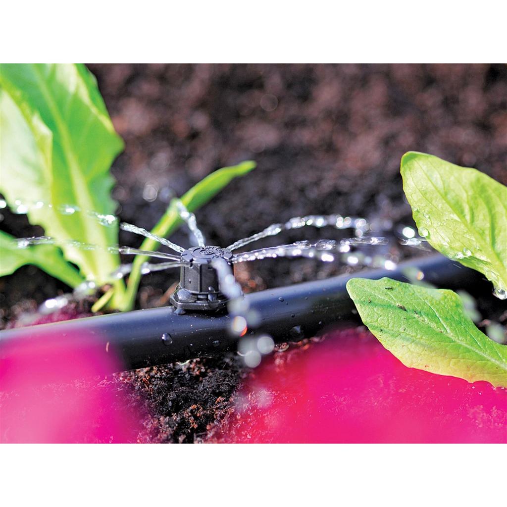 Hozelock 2787 Justerbar Minispridare för Slut på Slang 4/13mm (förpackning 12)