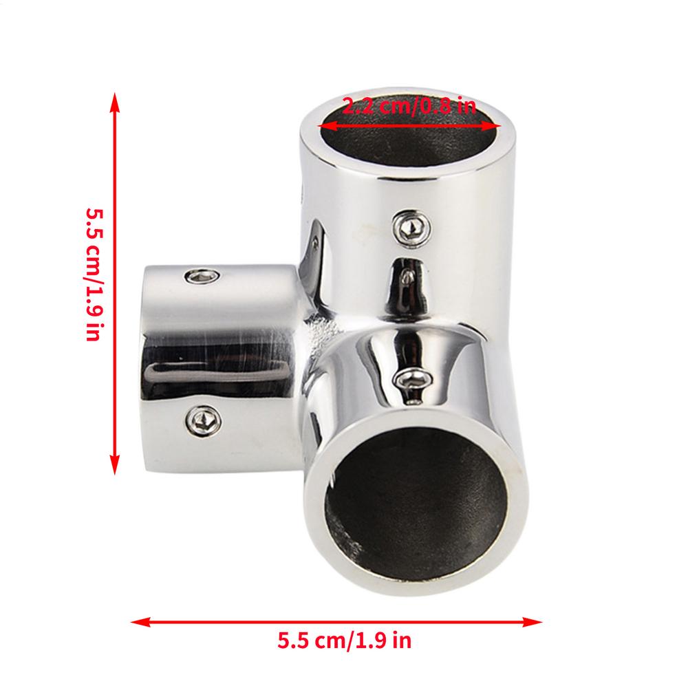 

Mirror Polished Hand Rail Tee 3 Way Stainless Steel Mirror Polished Accessories Heavy Dudy Pipe Hand Rail Tee For Ship