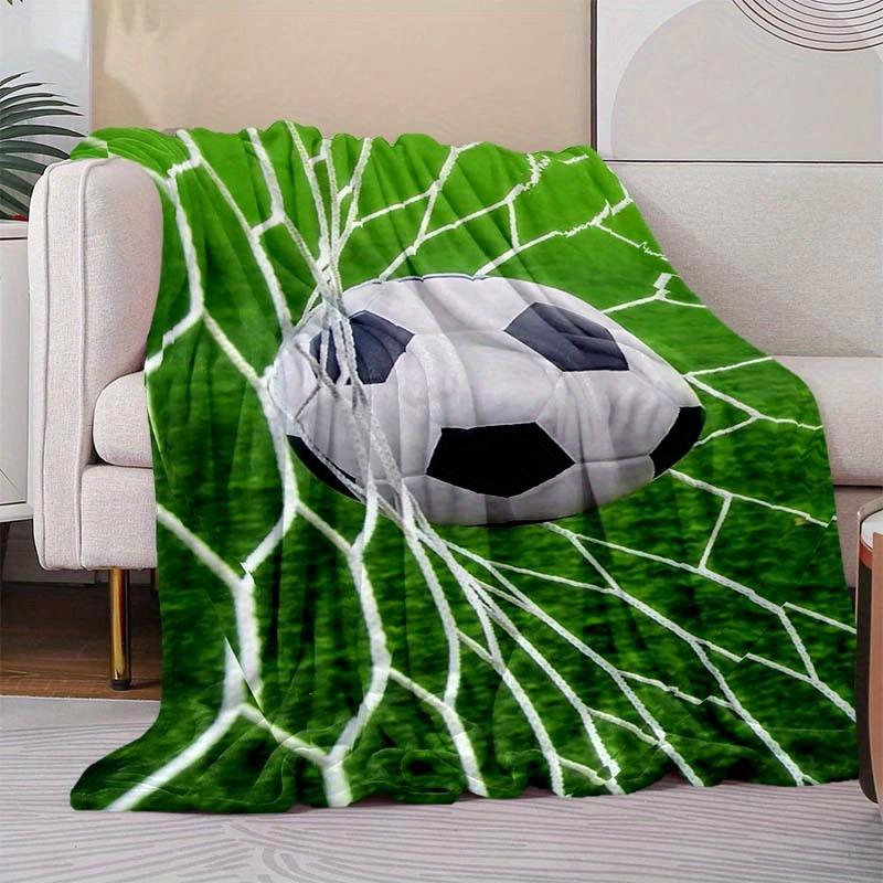 Football Blanket Soft Warm Throw Blanket Nap Blanket For Couch Sofa Office Bed Camping Travel Multipurpose Gift Blanket For All Season