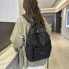 Schoolbag1011 New Simple Design Backpack Large Capacity Junior High School School Bag Commuter Lightweight Waterproof Travel Backpack