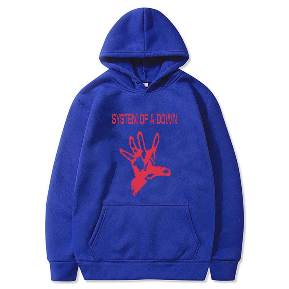 Rockband System of A Down Albumcover Print Hoodie Herrenmode Oversized Streetwear Männer Frauen Alternative Metal Musik Hoodies