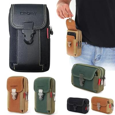 Unisex-Gürteltasche, Handytasche für Herren, Telefonholstertasche, Hüfttasche, kleiner taktischer Gürtelrucksack, Kartenhalter