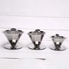 1PC Stainless Steel Reusable Coffee Filter Holder Pour Over Mesh Tea Dripper Cup
