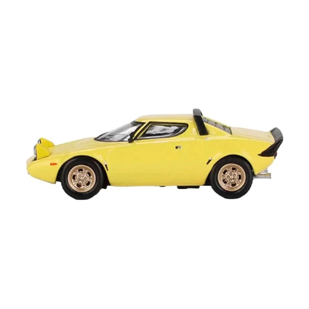 MINI GT 1/64 Lancia Stratos HF Stradale Giallo Fly Yellow (Left-Hand Drive) Finished Product