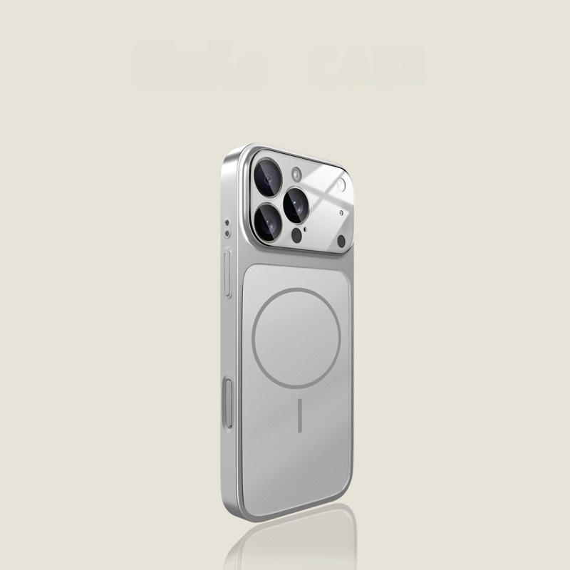 Acryl Mattele Telefoonhoesje Voor Voor Iphone 11 12 13 14 15 16 17 Pro Max Air Plus Magnetische Bumper Achterhoezen Cover