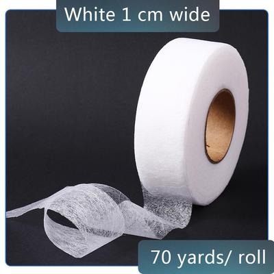 Ruban adhésif Double face thermofusible, 70 yards, accessoire de couture, tissu pour vêtements, entoilage Fusible, accessoires de bricolage, doublure Patchwork