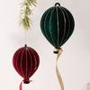 DIY Christmas Tree Ornament PVC Christmas Flocked Ball Set  Christmas Tree Decor