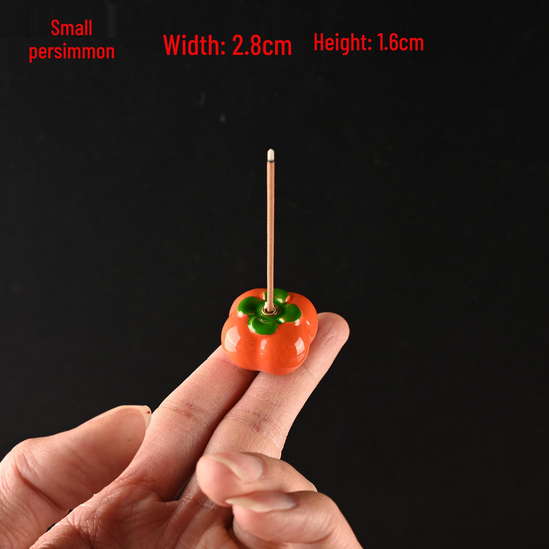 Ceramic Zen Incense Holder for Stick and Fruit Incense - Sandalwood Plate Tray Burner