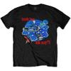 Men's Beastie Boys Hello Nasty (Back Print) Slim Fit T-shirt XX-Large Black