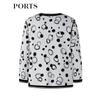 PORTS Women's Ink Halo Jacquard Cardigan