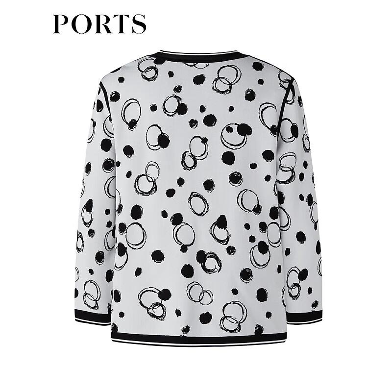 PORTS Women's Ink Halo Jacquard Cardigan