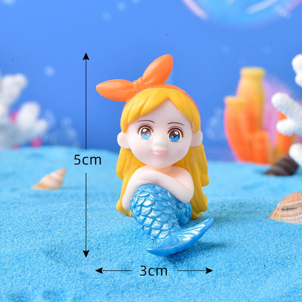 Pvc Cute   Ornament Micro Landscape Creative Aquarium Fish Tank Desk Decoration Accessories Fairy Tale Theme Layout Prop
