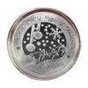 Novel Coin Gift Delicate Commemorative Coin Mini Perfect Gifts Christmas Compact Commemorative Coin