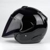 Men and Women Motorcycle Scooter Helmet Ram3 Bright Black Half Helmet Off-Road Summer Racing Safety Helmet Casque Capacete Casco