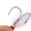 1Pcs Reflective Jig Fishing Lures Saltwater (10g, 15g, 20g, 25g, 30g, 40g, 60g) Tuna Bass Silvery Lures Feather Tail bait