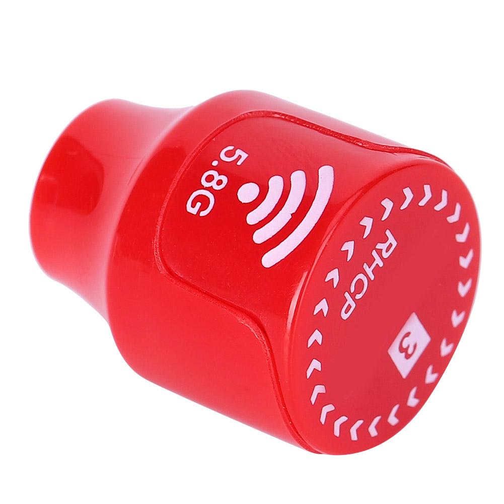 5.8Ghz 3dBi RHCP Hochgewinnantenne für FPV Racing Drohne RC Teile Zubehör rot Innenloch