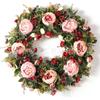 Artificial Flower Wreath Easter Valentines Day Decor Hotel Restaurant Door Hanging Decoration