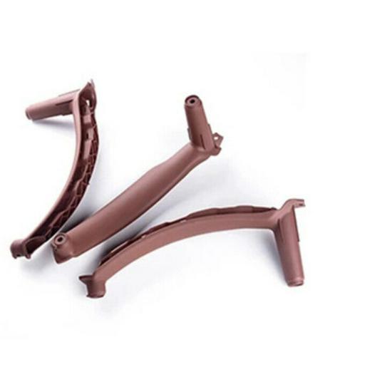51416975783 BMW E70 X5 Interior Door Handle Set - 4-Piece, Red Brown, Non-Sticky