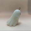 Used Rare Super Rare Q-pot. Ghost Ghost Sheet Charm Necklace Pendant