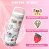 Cute 100Pcs Kawaii Cute Sticker Vsco Live Aesthetics For Kid Vibrant Multi-Colored Sticker Diy Laptops Water Bottles Phones Decorative Stickers
