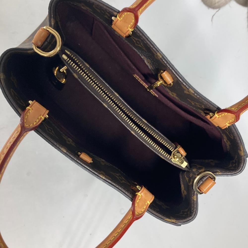 Louis Vuitton M41055 Monogram MontaigneBB 2-Wege-Umhängetasche Tragetasche Handtasche