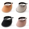Sun Protection Wide Brim Cap With Adjustable Fit For Outdoor Beach And Cycling