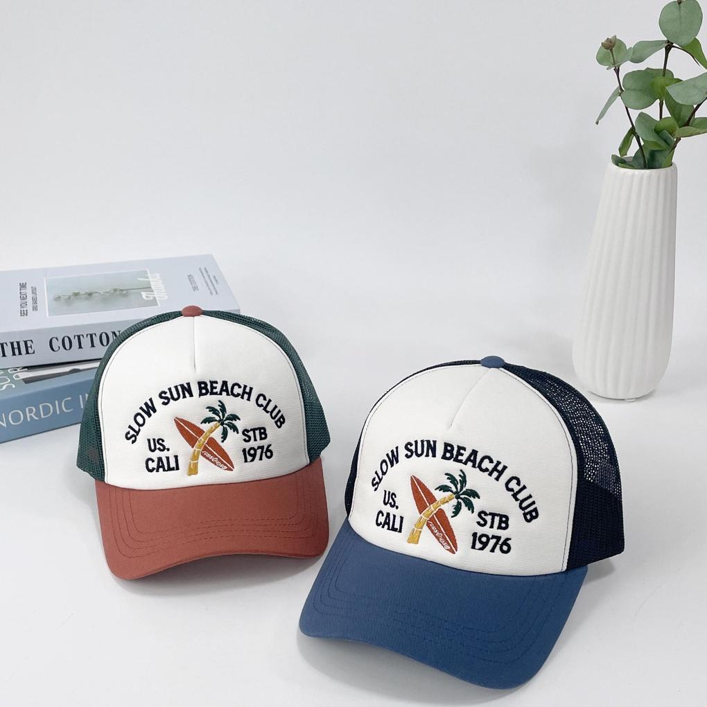 Women's Men's Daily Hat Sun Beach Mesh Ball Cap